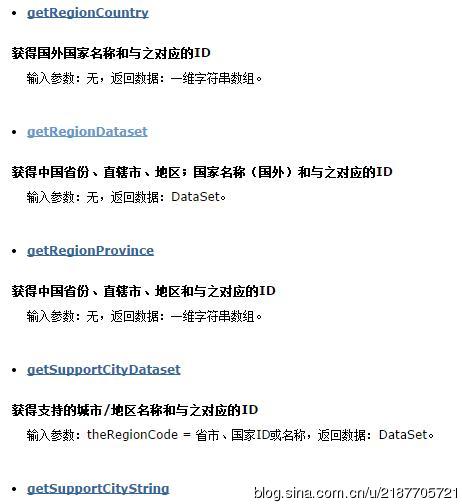 C# <wbr>调用网络web <wbr>service获取天气